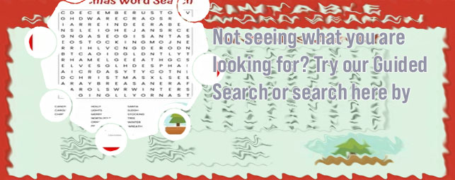 Christmas online word search