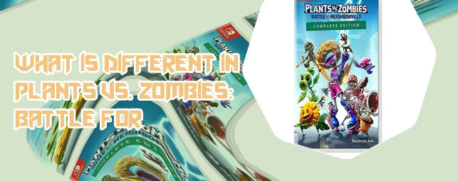 Nintendo switch plants vs zombies
